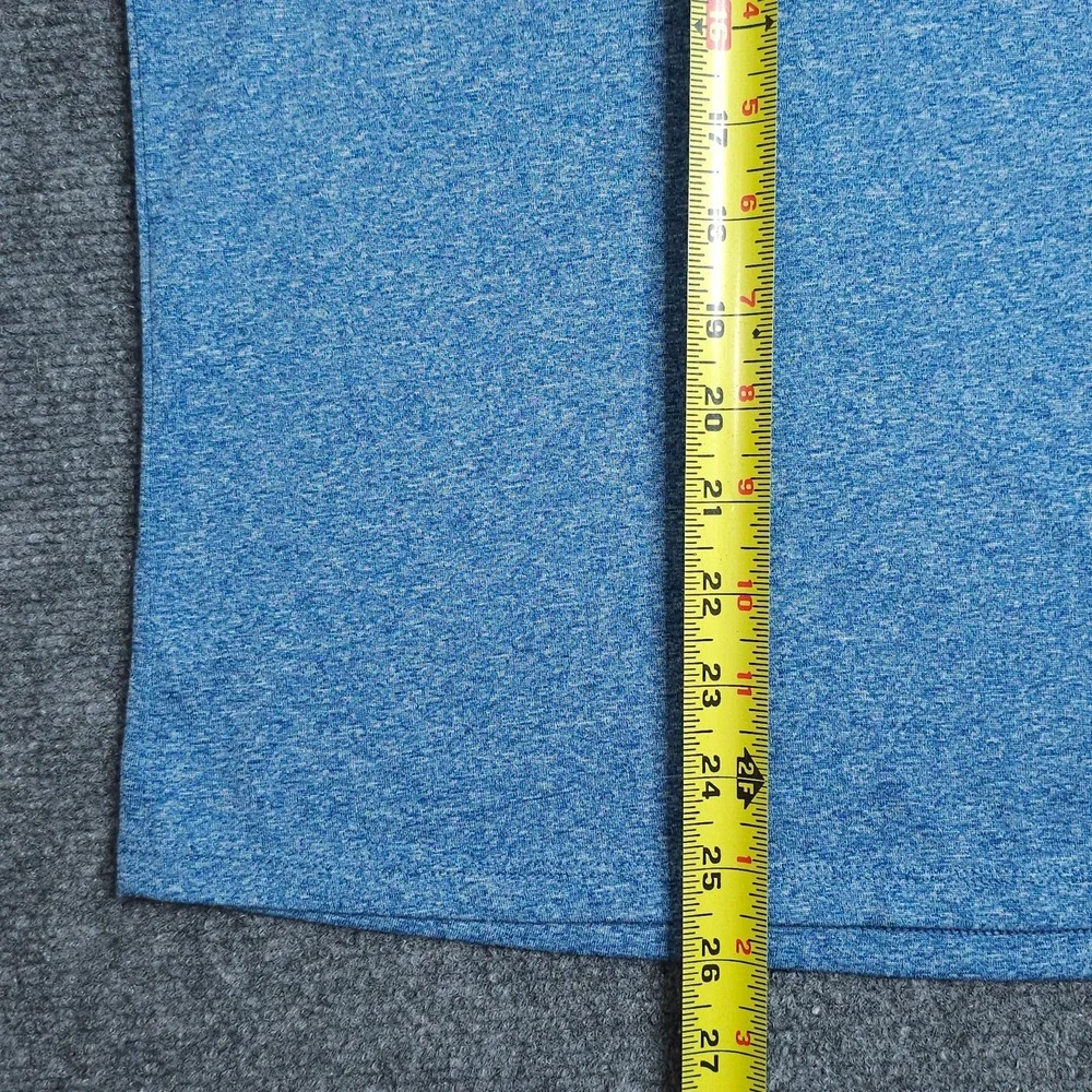 Nike Dri Fit Tank Tee Womens XL Blue Sleeveless Scoop Neck Running Training Gym